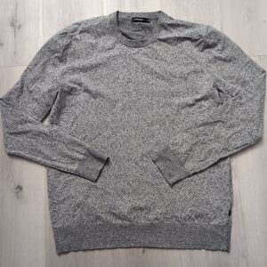 J. Lindeberg Sweater Mens Size XL Gray speckled Long Sleeve J Lindeberg